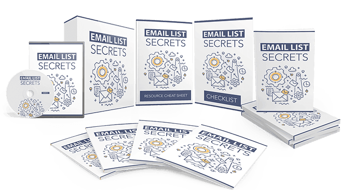 Email List Secrets Sales Funnel with Master Resell Rights