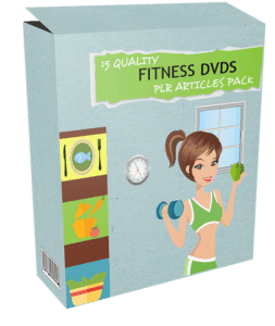 15 Quality Fitness DVDs PLR Articles Pack | PLR Content Pack