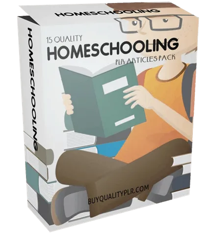 15 Quality Homeschooling PLR Articles Pack