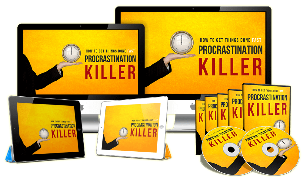 Procrastination Killer Sales Funnel with Master Resell Rights Bundle