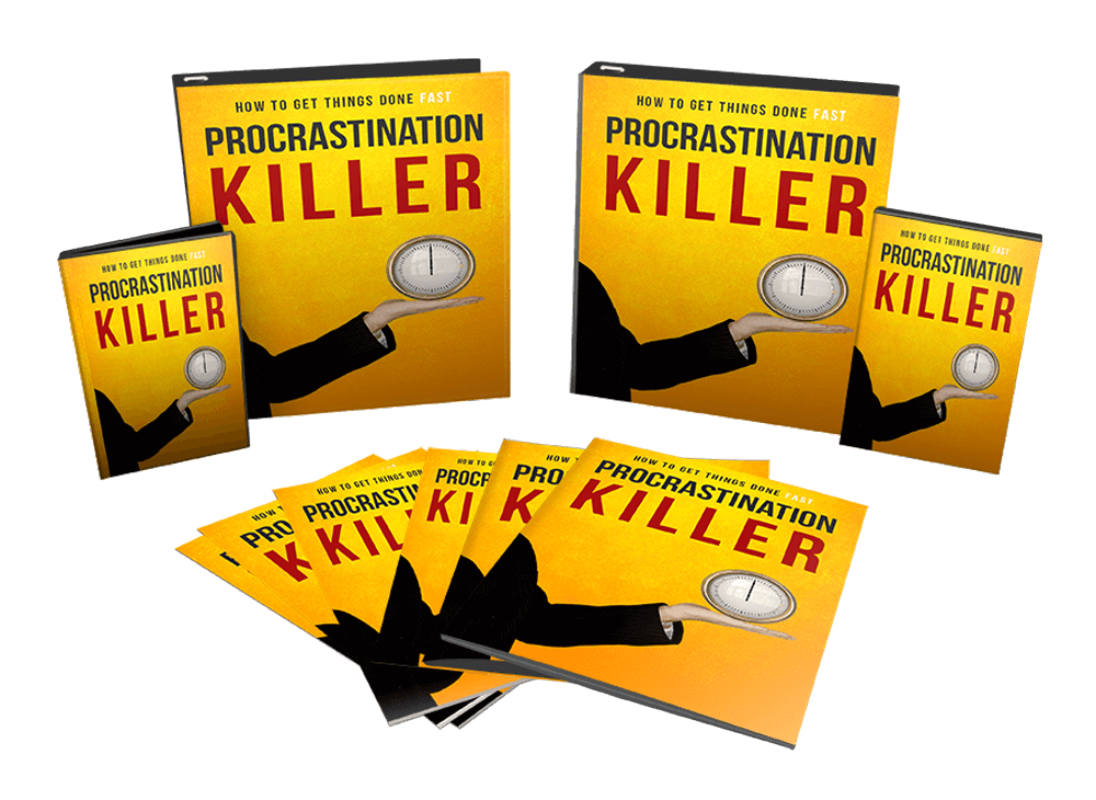 Procrastination Killer Sales Funnel with Master Resell Rights Bundle