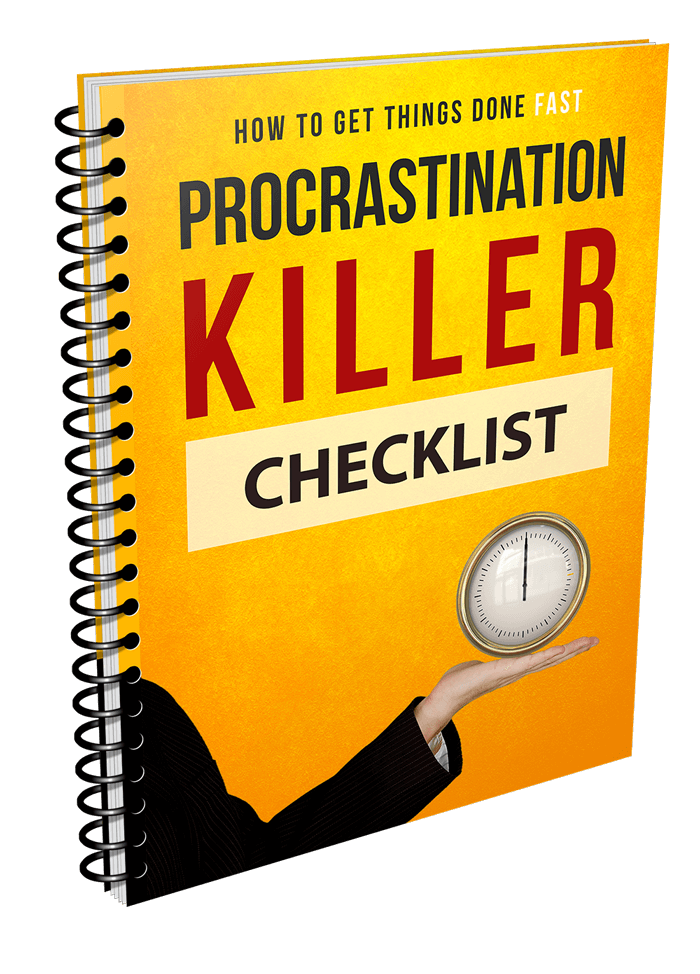Procrastination Killer Sales Funnel with Master Resell Rights Checklist