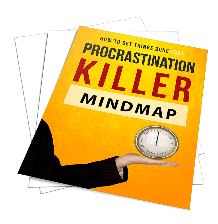 Procrastination Killer Sales Funnel with Master Resell Rights Mindmap