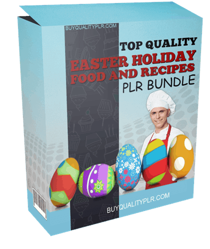 Top Quality Easter Holiday Food and Recipes PLR Bundle