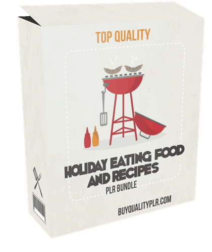 Top Quality Holiday Eating Food and Recipes PLR Bundle