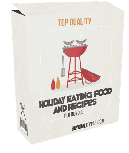 Top Quality Holiday Eating Food and Recipes PLR Bundle