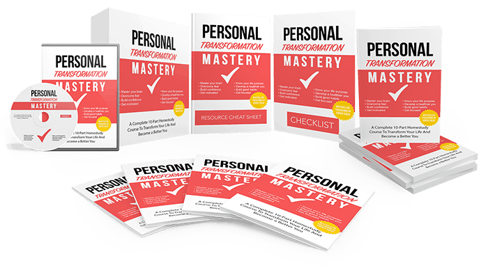 Personal Transformation Mastery Sales Funnel with Master Resell Rights