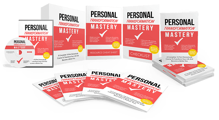 Personal Transformation Mastery Sales Funnel with Master Resell Rights