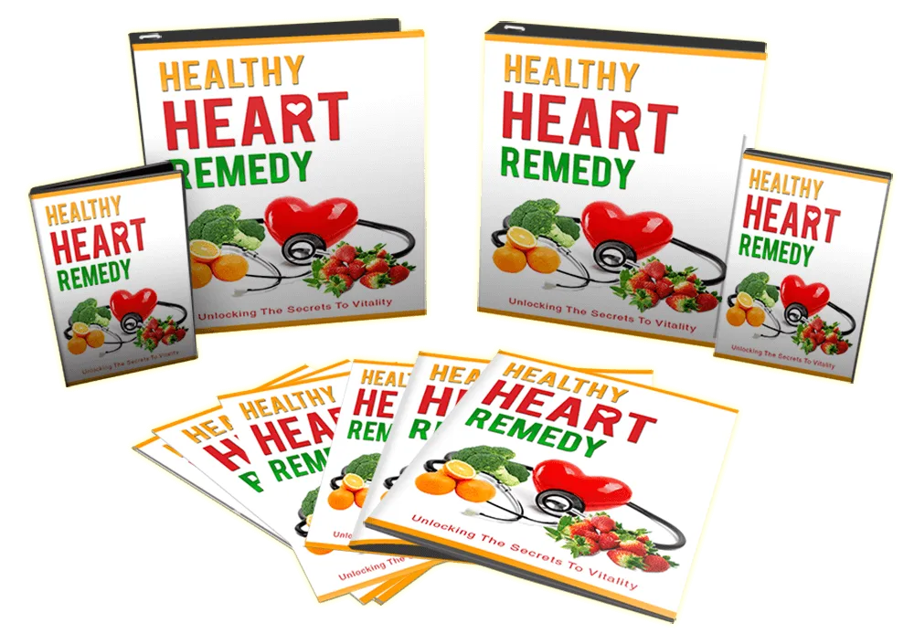 Healthy Heart Remedy Sales Funnel With Master Resell Rights Bundle