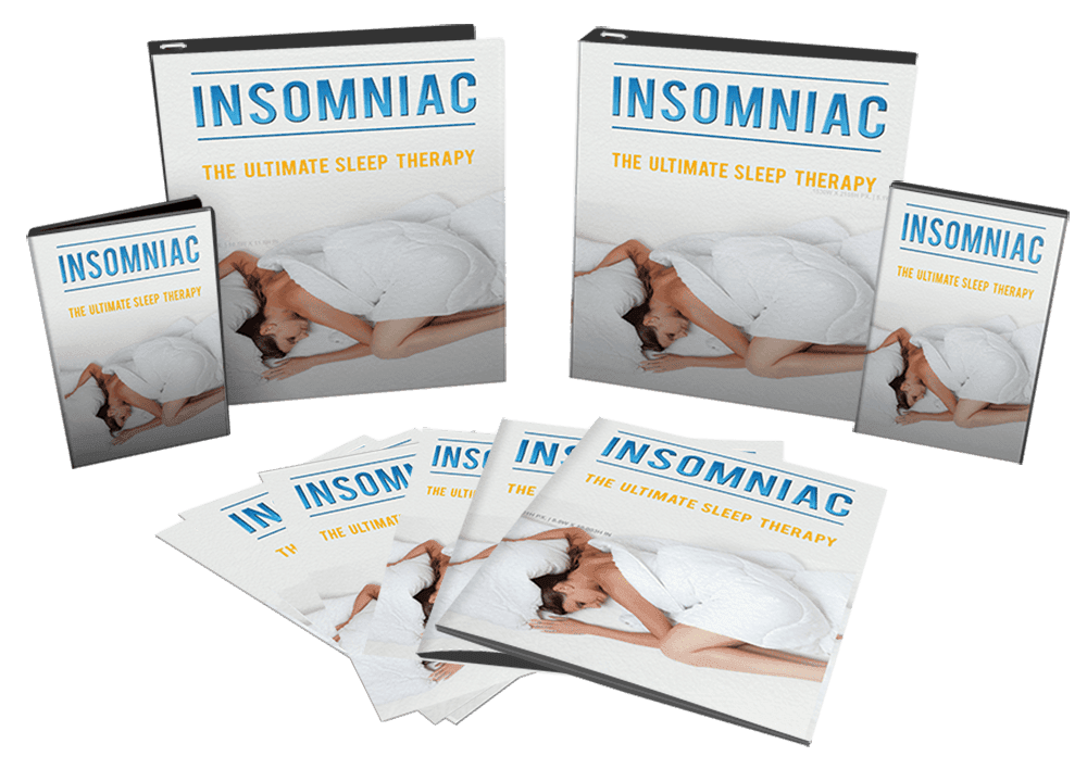 Insomniac Sleep Therapy Sales Funnel With Master Resell Rights PLR Bundle