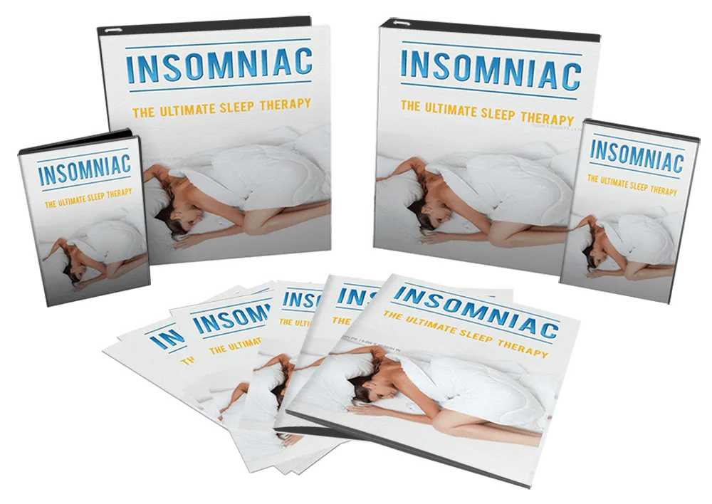 Insomniac Sleep Therapy Sales Funnel With Master Resell Rights PLR Bundle