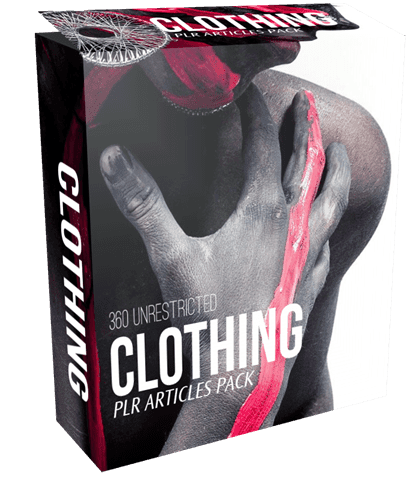 360 Unrestricted Clothing PLR Articles Pack