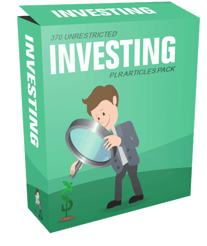 370 Unrestricted Investing PLR Articles Pack