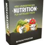 450 Unrestricted Nutrition PLR Articles Pack
