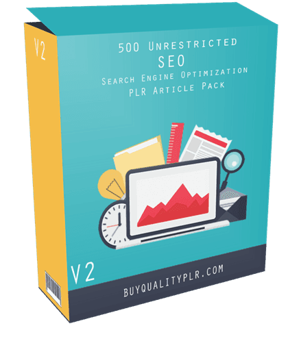 500 Unrestricted SEO PLR Articles Pack V2