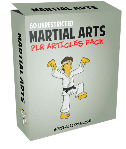 60 Unrestricted Martial Arts PLR Articles Pack