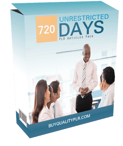 720 Unrestricted Management PLR Articles Pack