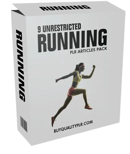 9 Unrestricted Running PLR Articles Pack