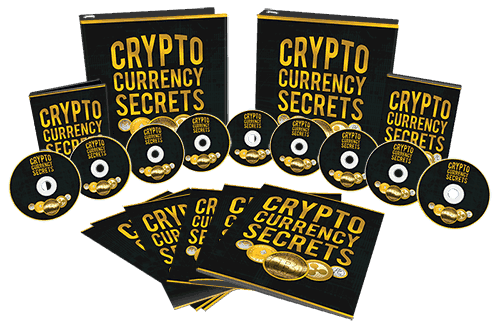 Cryptocurrency Secrets Sales Funnel with Master Resell Rights