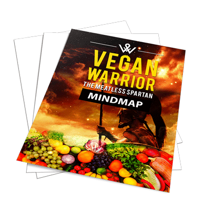Vegan Warrior Meatless Mindmap