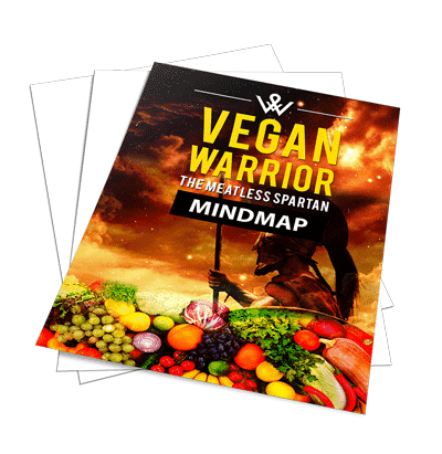 Vegan Warrior Meatless Mindmap