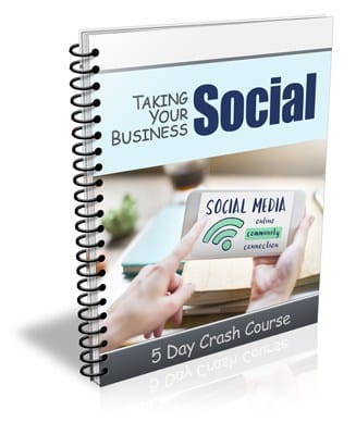 Taking Your Business Social PLR Newsletter eCourse Package