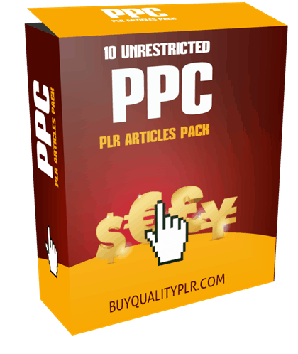 10 Unrestricted PPC PLR Articles Pack