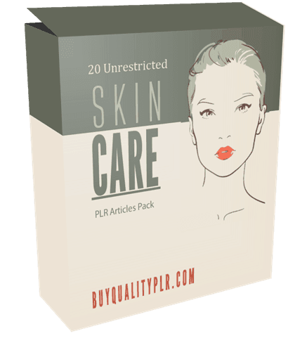 20 Unrestricted Skincare PLR Articles Pack