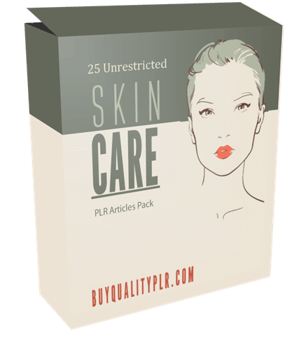 25 Unrestricted Skincare PLR Articles Pack