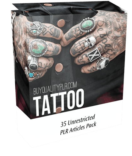 35 Unrestricted Tattoo PLR Articles Pack