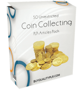 50 Unrestricted Coin Collecting PLR Articles Pack | Unrestricted PLR ...