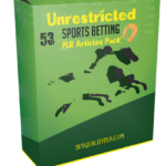53 Unrestricted Sports Betting PLR Articles Pack