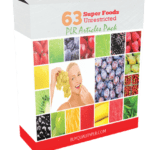 63 Unrestricted Super Foods PLR Articles Pack