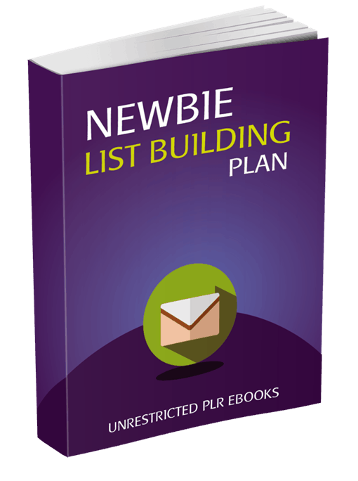 Newbie List Building Plan Unrestricted PLR eBook