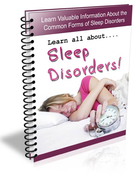 Sleep Disorders PLR Newsletter Email eCourse