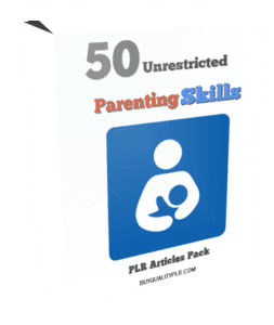 50 Unrestricted Parenting Skills PLR Articles Pack | Unrestricted PLR