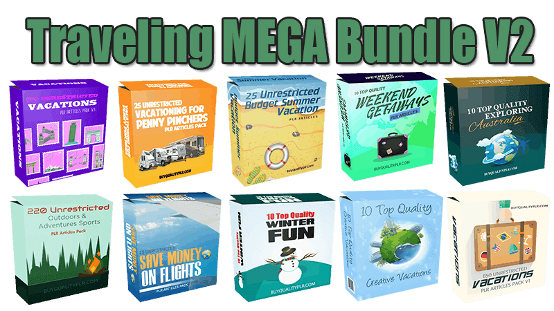 Traveling MEGA Bundle V2