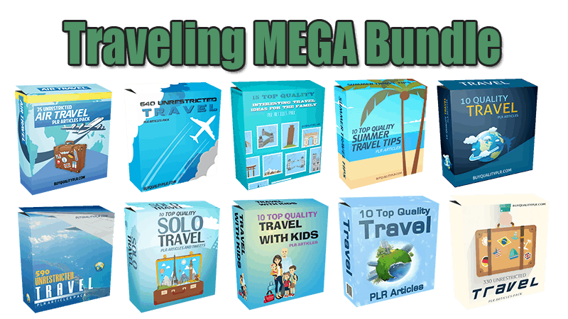 Traveling MEGA Bundle