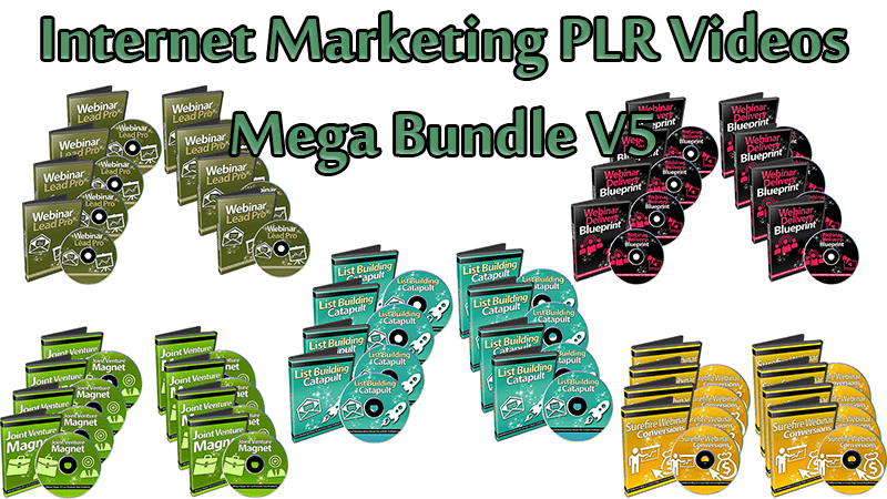 Internet Marketing PLR Videos Mega Bundle V5
