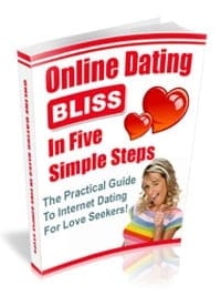 Online Dating Bliss in Five Simple Steps Unrestricted PLR eBook