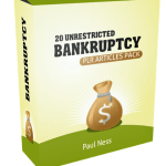 20 Unrestricted Bankruptcy PLR Articles Pack