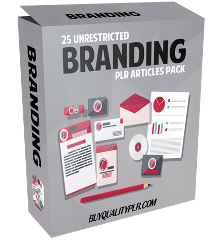 25 Unrestricted Branding PLR Articles Pack