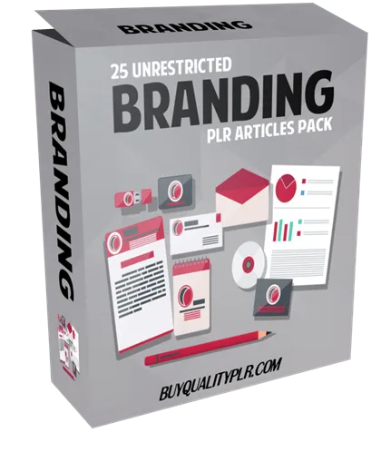25 Unrestricted Branding PLR Articles Pack