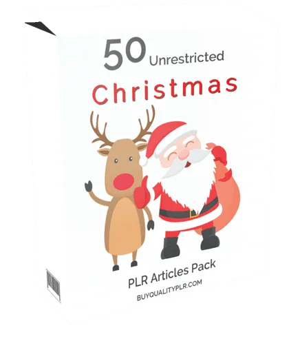 What is Christmas Fun Factory w/ Unrestricted PLR?