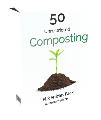 50 Unrestricted Composting PLR Articles Pack