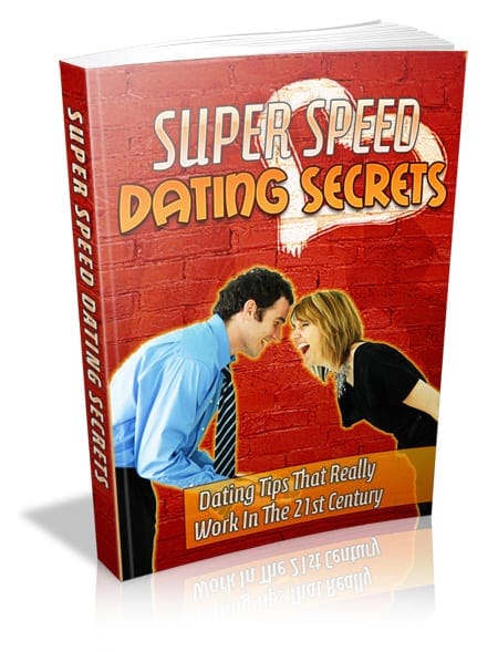 Super Speed Dating Secrets PLR Ebook Super Speed Dating Secrets PLR Ebook