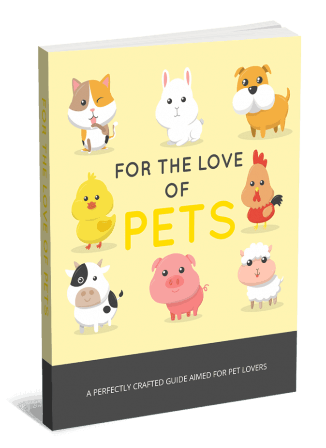 For The Love Of Pets PLR eBook and Squeeze Page