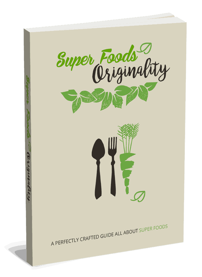 Super Foods Originality PLR eBook and Squeeze Page