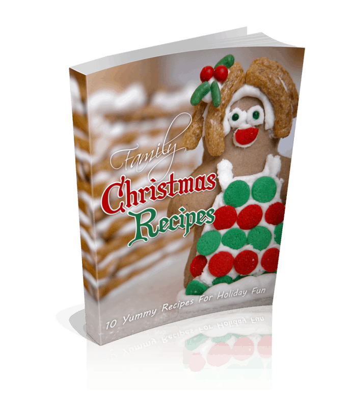 Family Christmas Recipes eBook and Articles with Resell Right