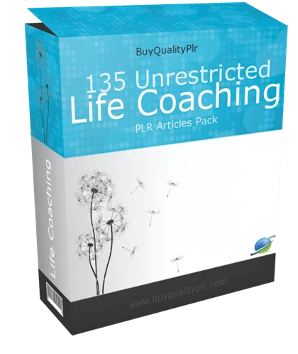135 Unrestricted Life Coaching PLR Articles Pack